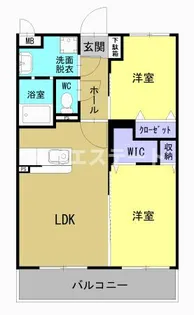 熊本県八代市大村町【マンション】の間取り