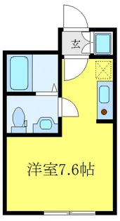 bluepalette赤羽【4階】の間取り