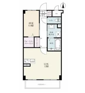アコール鍋島【2階】の間取り