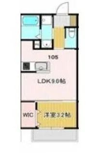 埼玉県志木市本町1【アパート】の間取り