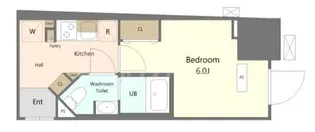 Alivis船橋East【12階】の間取り