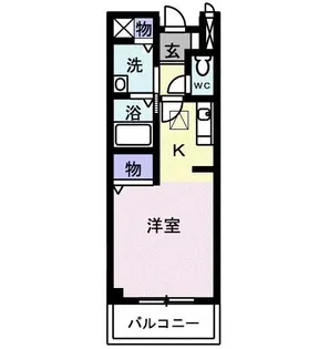 ファイン デュオ TTS【1階】の間取り