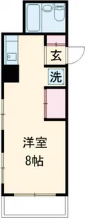 サンハイツ田辺【2階】の間取り