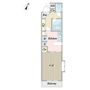 オリーブガーデン【2階】の間取り