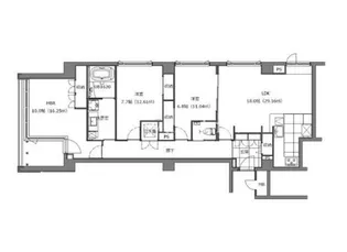 ストーリア赤坂【3階】の間取り
