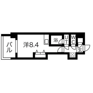 大阪府大阪市天王寺区堀越町【マンション】の間取り