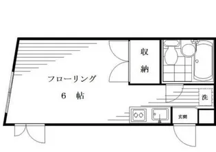 コットン落合【1階】の間取り
