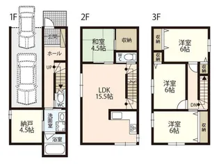 広島県広島市東区戸坂出江2【一戸建】の間取り