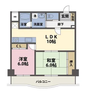 シェラ目白台豊坂【1階】の間取り