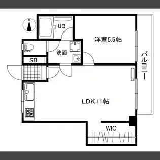 岡ビル【3階】の間取り