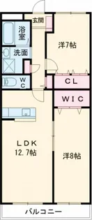 ルミエール【2階】の間取り