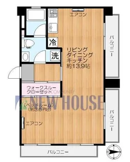桂ビル【5階】の間取り