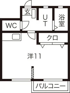 ジュネス7【2階】の間取り