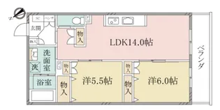 (シニア限定)ヘーベルヴィレッジ橋本~グランビレッジ橋本~【1階】の間取り