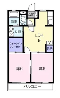 レジデンス善【1階】の間取り
