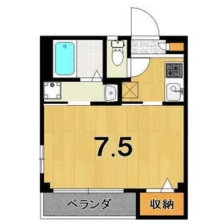 オレンジハイツ【2階】の間取り