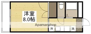 サンパレス怒田I【2階】の間取り