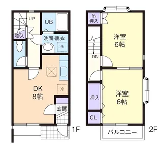 ウエストビレッジ IIの間取り