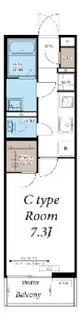 神奈川県大和市西鶴間3【マンション】の間取り