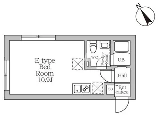 ラヴィエール清澄ガーデンテラス【4階】の間取り
