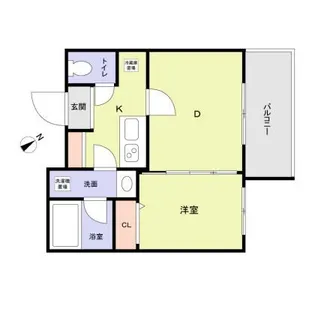 Silver Wood KASUGA【3階】の間取り