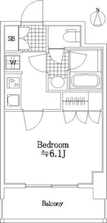 プラチナコート多摩川イースト【5階】の間取り