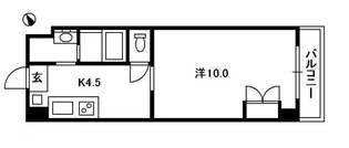 マスヒロビル【3階】の間取り