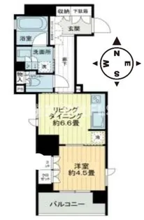東京都千代田区内神田1【マンション】の間取り