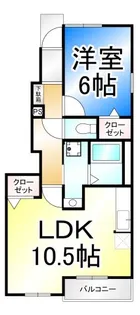 エトワール・KII【1階】の間取り