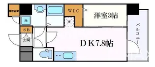 エステムコート名古屋サウスネクスト【2階】の間取り