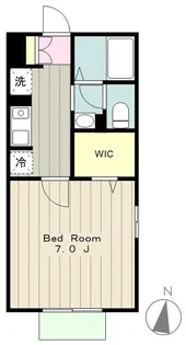 東京都町田市常盤町【アパート】の間取り