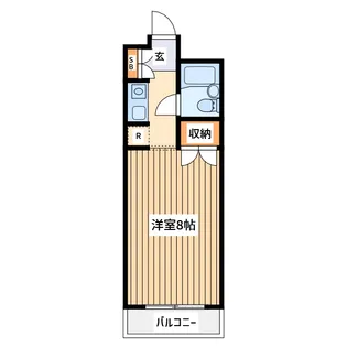 サンライズ相武台【2階】の間取り