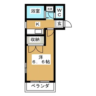 蒼樹館【2階】の間取り