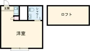 東京都杉並区高円寺南3【アパート】の間取り