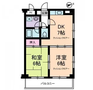 フォーレスト嶋崎【3階】の間取り
