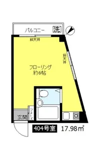 レオノーレ雪谷【4階】の間取り