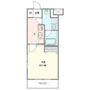 クレヴィスタ成増II【2階】の間取り