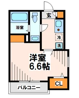 MELDIA稲城II(メルディア)【2階】の間取り