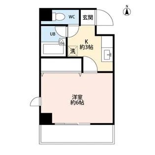 ブルーベイot2【4階】の間取り