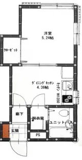 メゾンS【1階】の間取り
