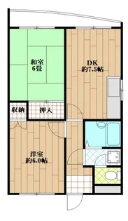 ジュネス細井【3階】の間取り