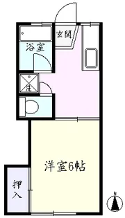 南小泉パンション【2階】の間取り