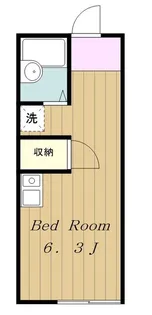 アルシオーネ東林間【1階】の間取り