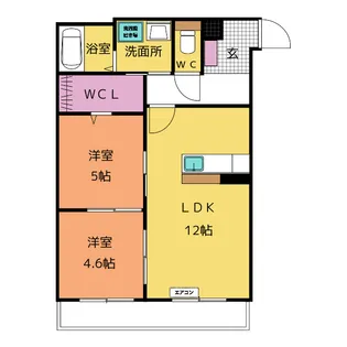 仮称 浄水MIIマンション【3階】の間取り