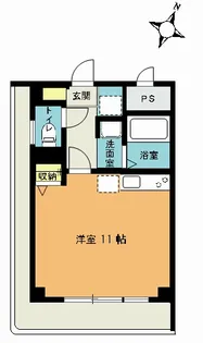 マルイチサウスマンション【3階】の間取り