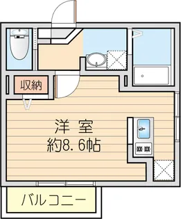 レジデンス藤原【3階】の間取り