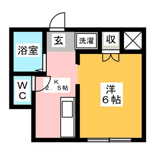 サンラミー【3階】の間取り