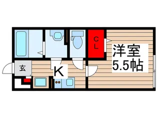 グレイス高野II【2階】の間取り