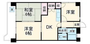 メゾンスガ【5階】の間取り
