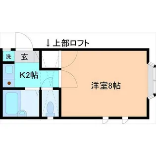 サンフレアーS【2階】の間取り